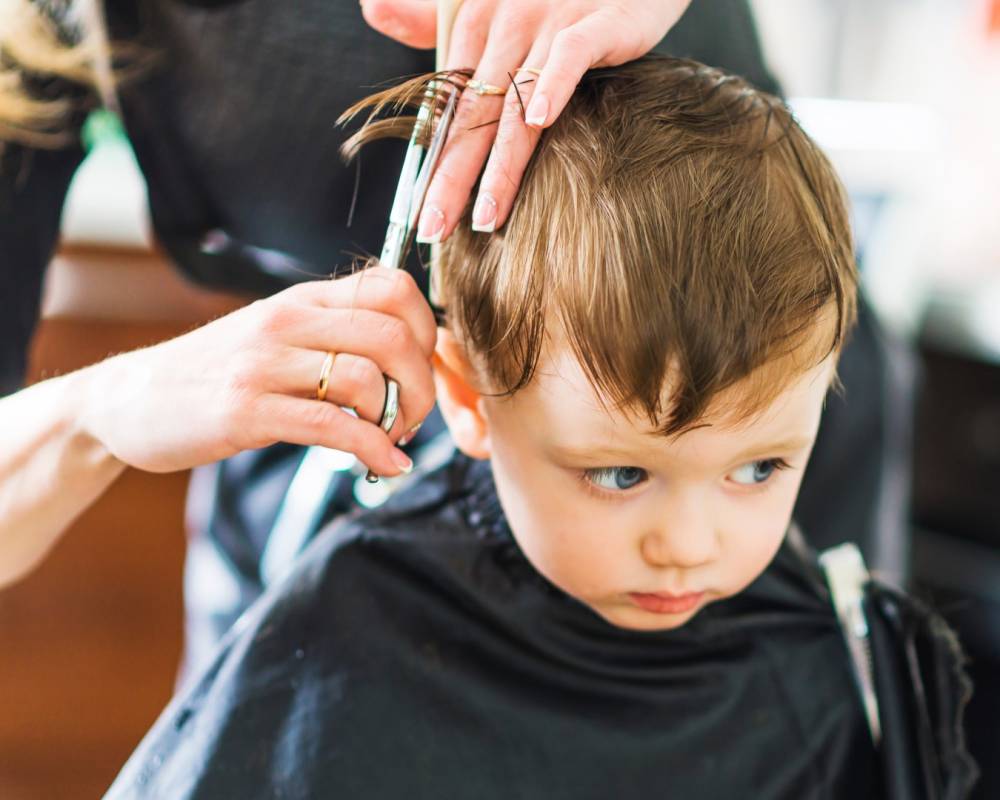 coupe enfant près de Pléneuf-Val-André
